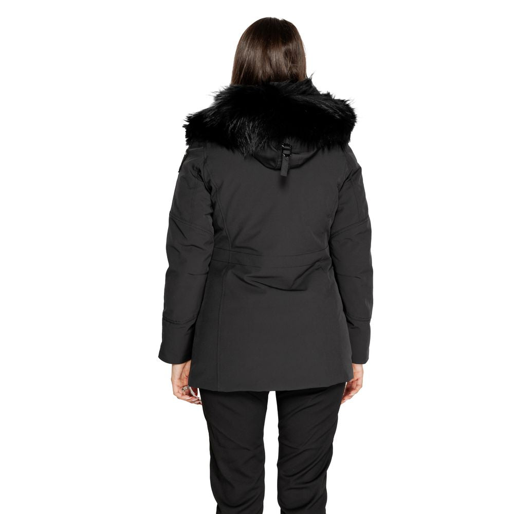 Blauer Black Polyester Parka Blauer