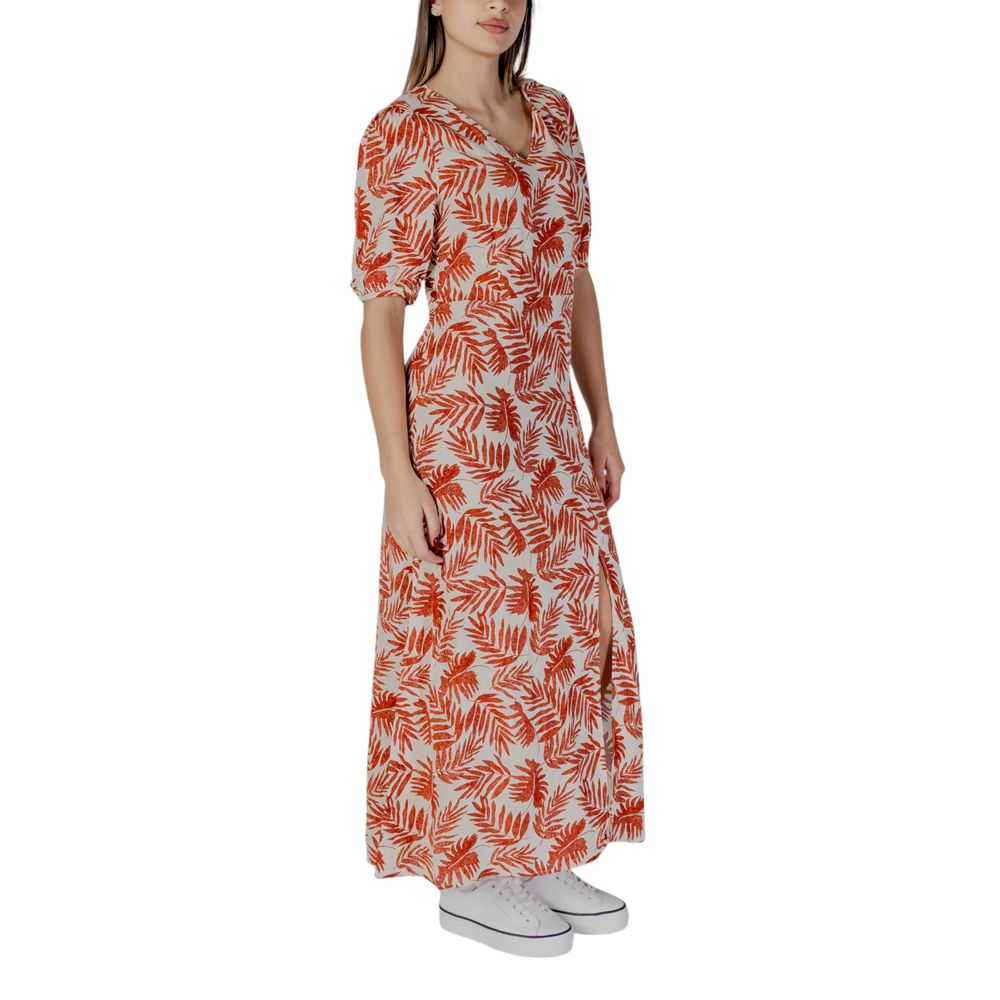 B.Young Red Viscose Long