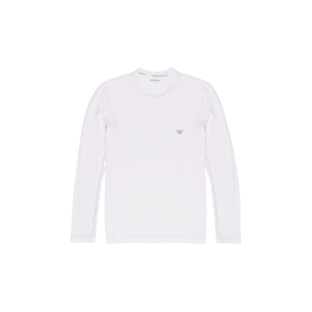 Emporio Armani Underwear White Modal Long Sleeve Emporio Armani Underwear
