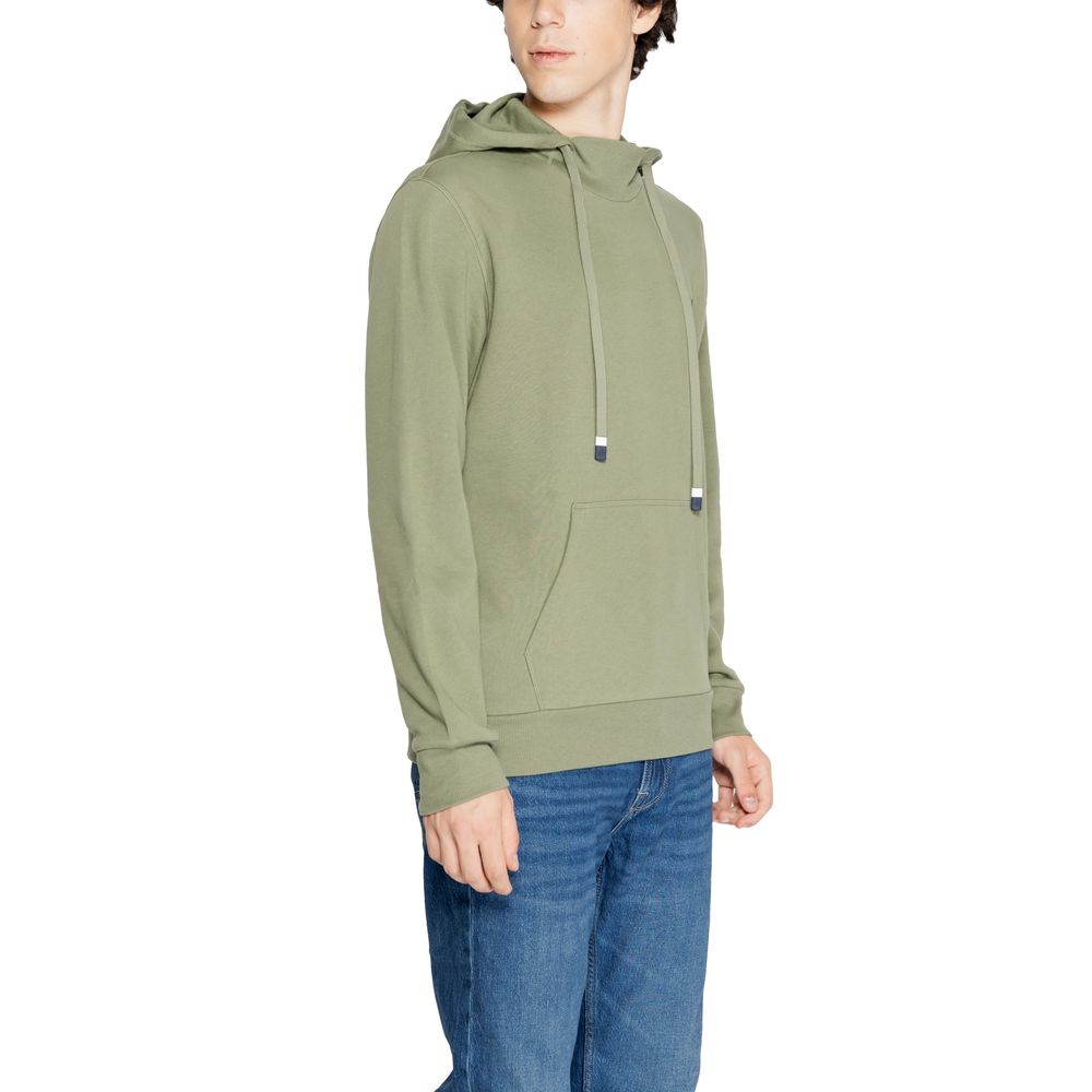 Emporio Armani Underwear Green Cotton Hoody Emporio Armani Underwear