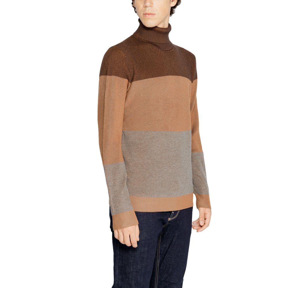 Hamaki-Ho Brown Viscose Turtleneck Hamaki-Ho