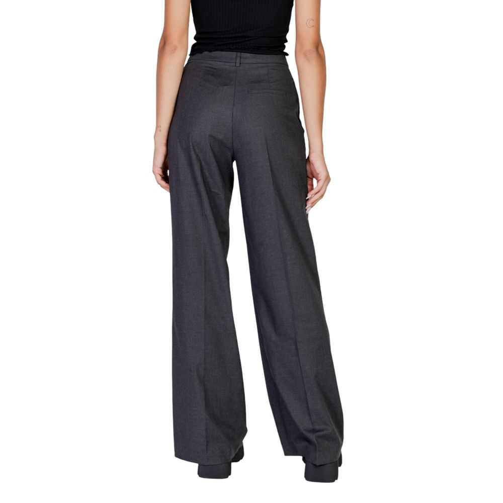 Morgan De Toi Gray Polyester Pant Morgan De Toi