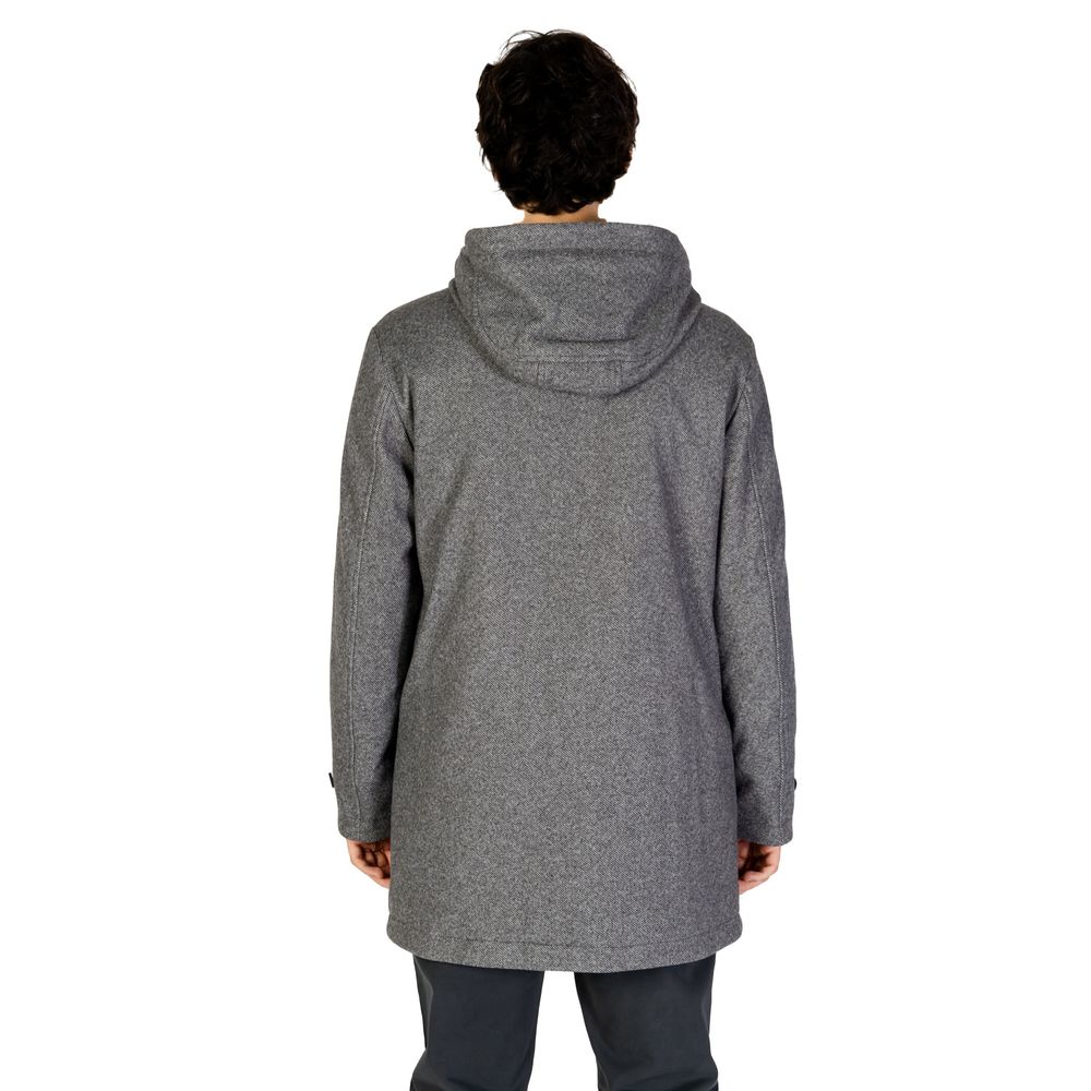 Hamaki-Ho Gray Polyester Coat Hamaki-Ho