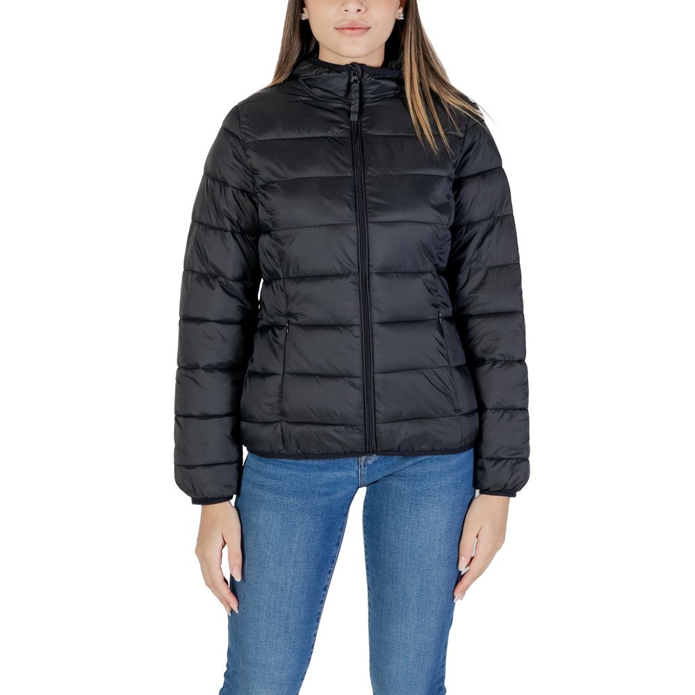 B.Young Black Nylon Jackets & Coat B.Young