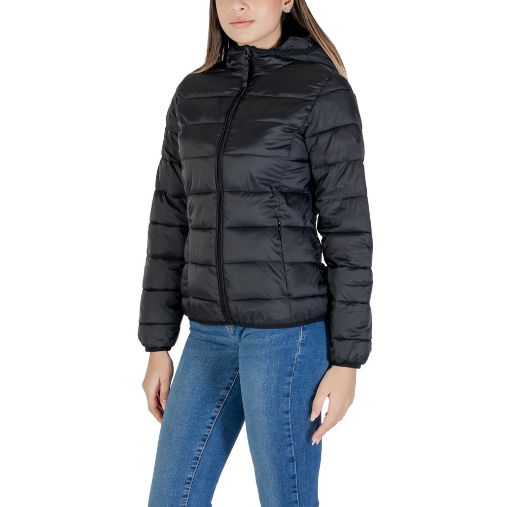 B.Young Black Nylon Jackets & Coat B.Young