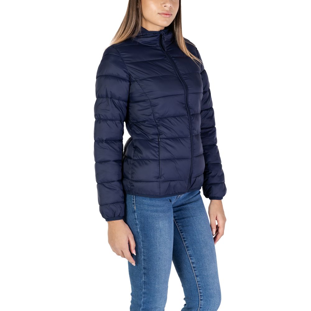 B.Young Blue Nylon Jackets & Coat B.Young