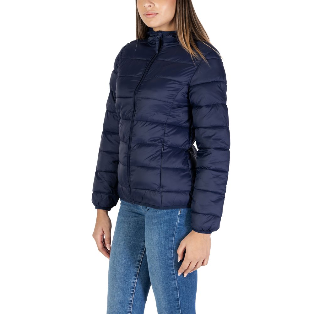 B.Young Blue Nylon Jackets & Coat B.Young