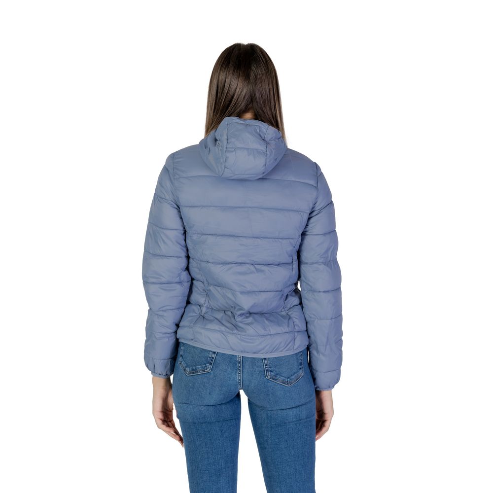 B.Young Blue Nylon Jackets & Coat B.Young
