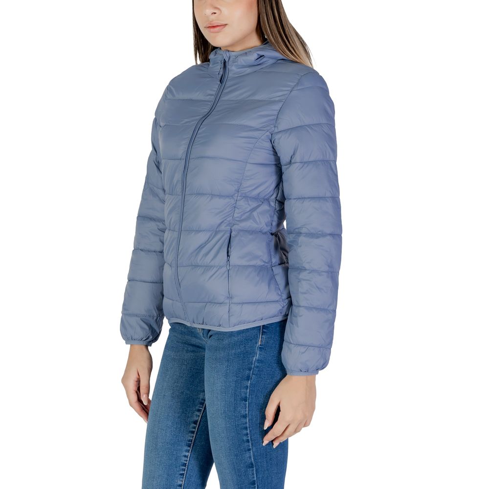 B.Young Blue Nylon Jackets & Coat B.Young