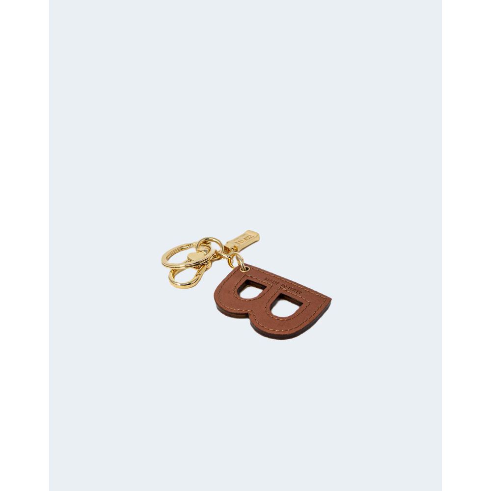 Alviero Martini Prima Classe Beige Cotton Keychain Alviero Martini Prima Classe