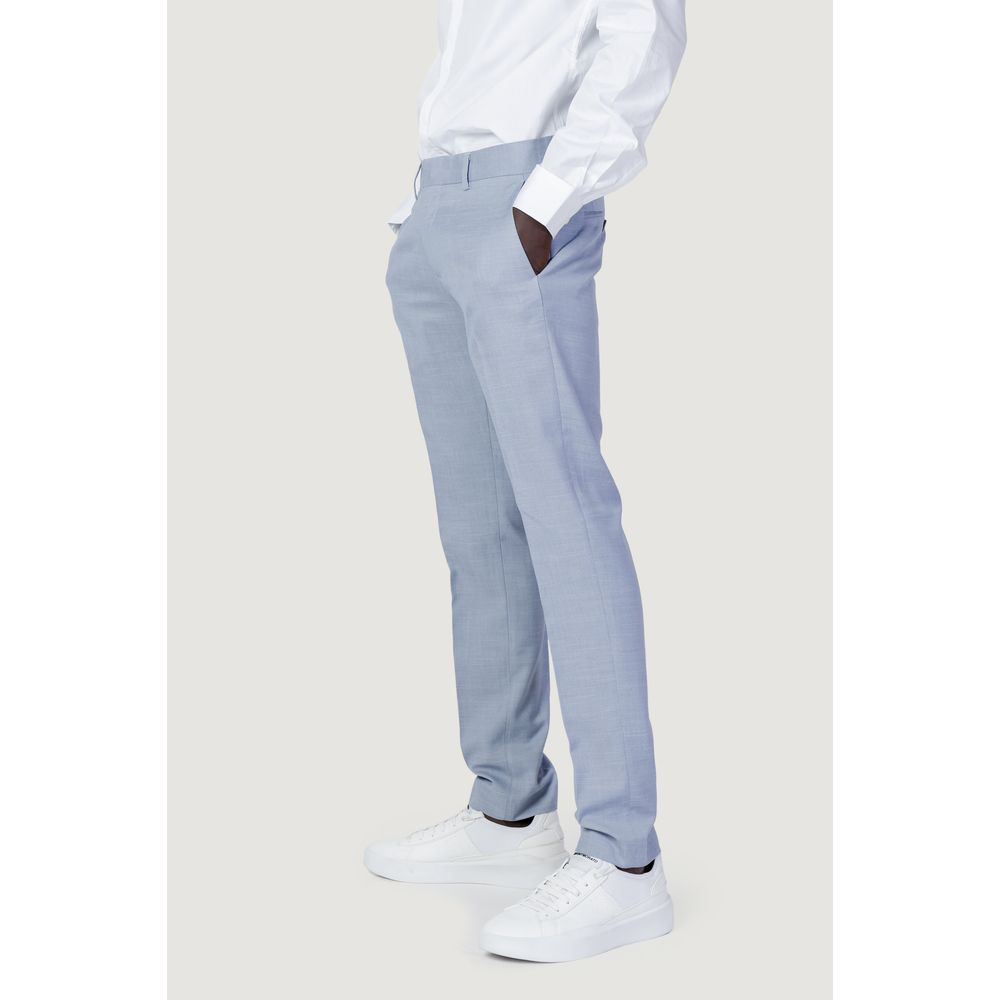 Antony Morato Blue Polyester Pant Antony Morato