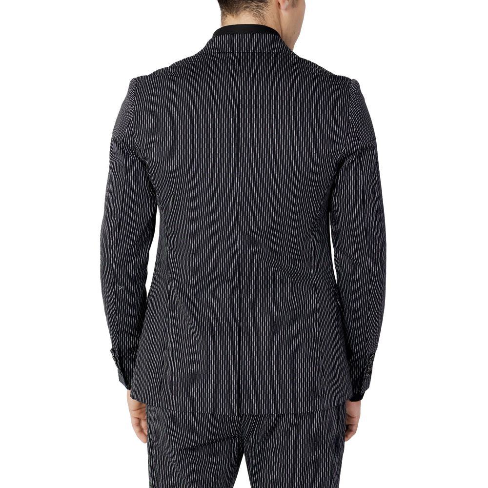 Antony Morato Black Cotton Blazer Antony Morato