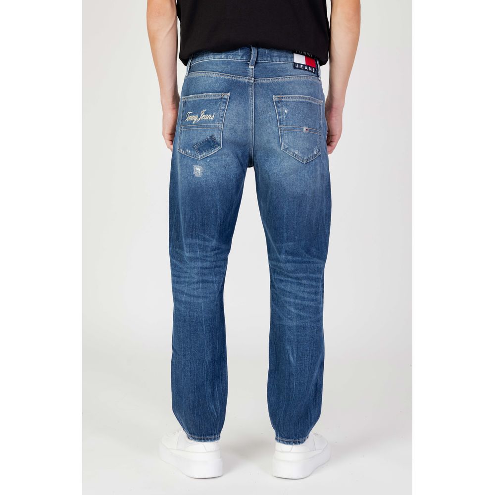 Tommy Hilfiger Jeans Blue Cotton Slim Fit Jean Tommy Hilfiger Jeans