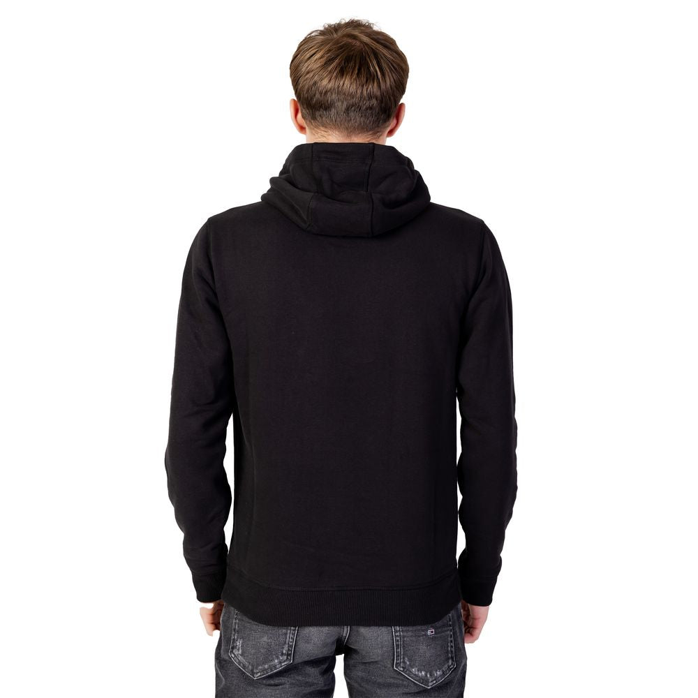 Tommy Hilfiger Jeans Black Organic Cotton Hoody Tommy Hilfiger Jeans