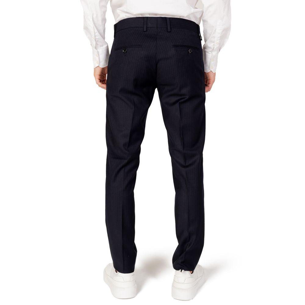 Antony Morato Blue Polyester Pant Antony Morato