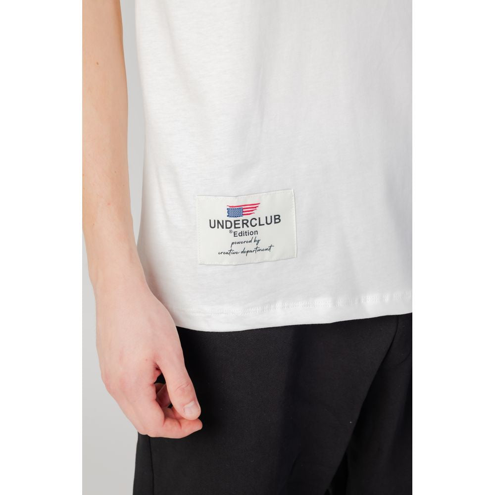 Underclub White Cotton T-Shirt Underclub