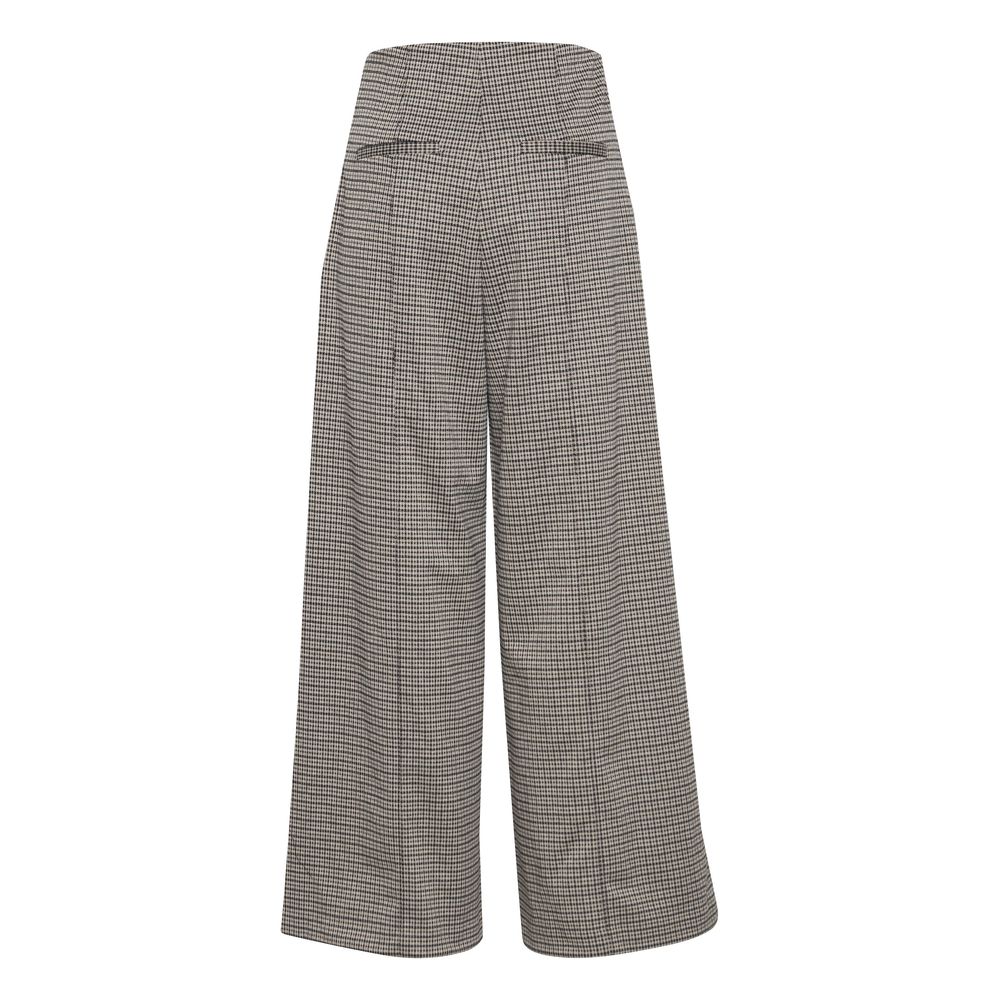 ICHI Beige Polyester Pant ICHI