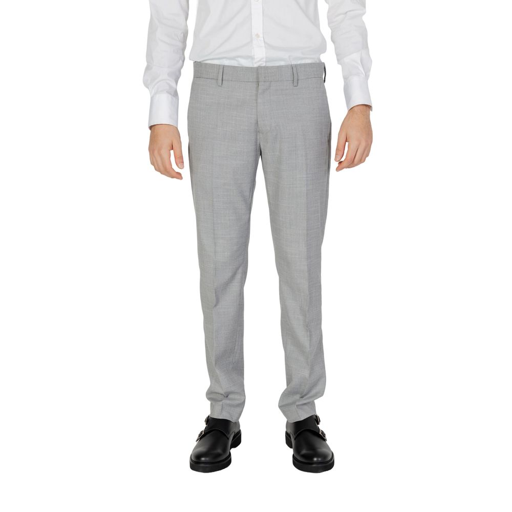 Antony Morato Gray Polyester Pant Antony Morato