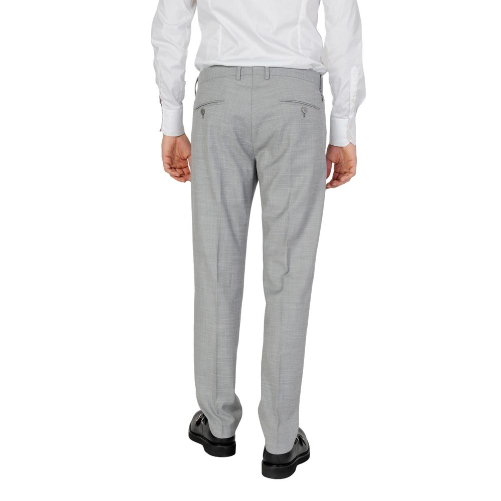Antony Morato Gray Polyester Pant Antony Morato