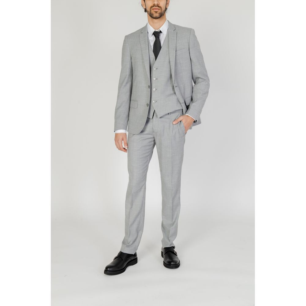 Antony Morato Gray Polyester Pant Antony Morato