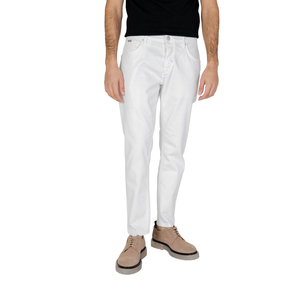 Antony Morato White Cotton Jeans & Pant Antony Morato