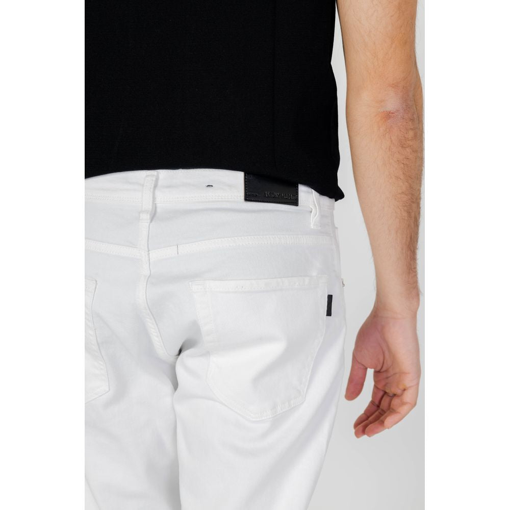 Antony Morato White Cotton Jeans & Pant Antony Morato