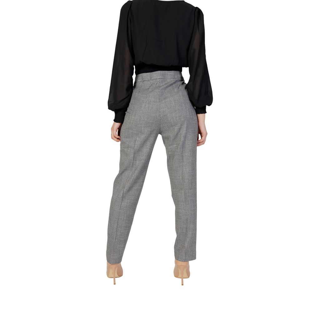 Morgan De Toi Black Polyester Pant Morgan De Toi