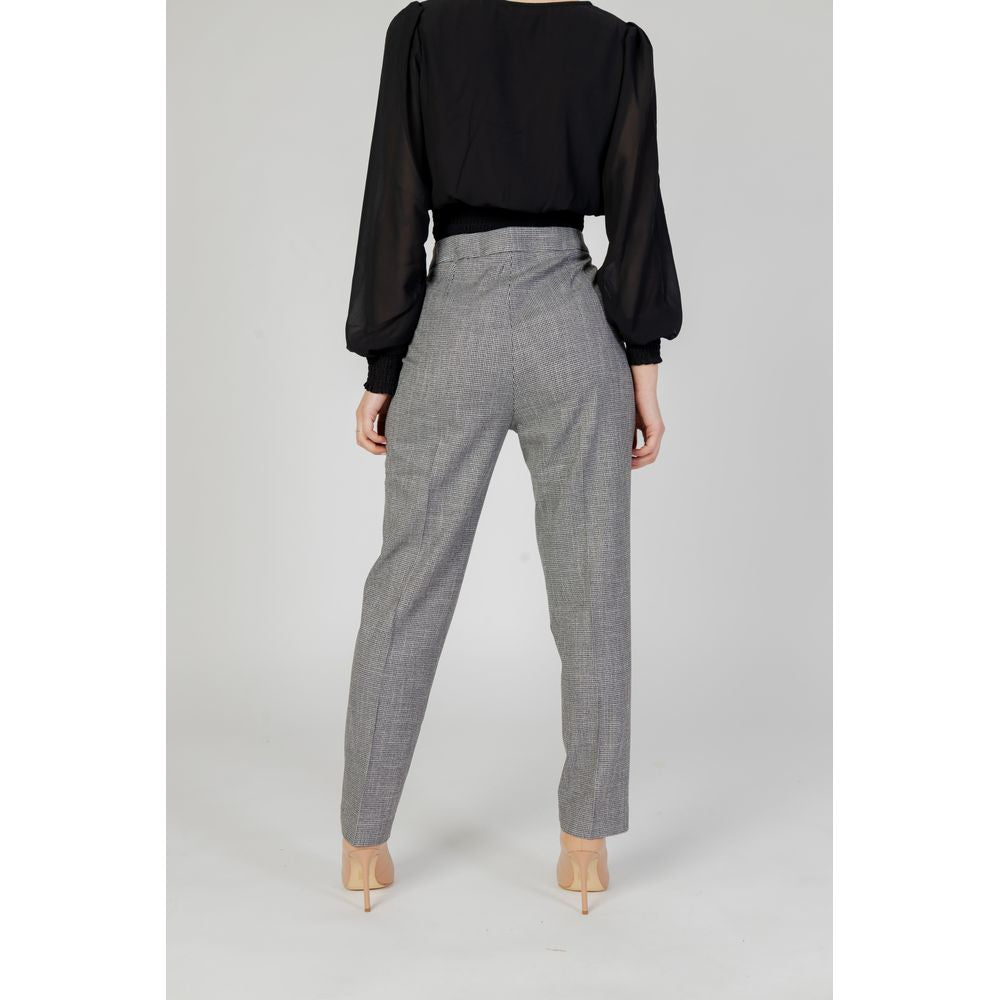 Morgan De Toi Black Polyester Pant Morgan De Toi