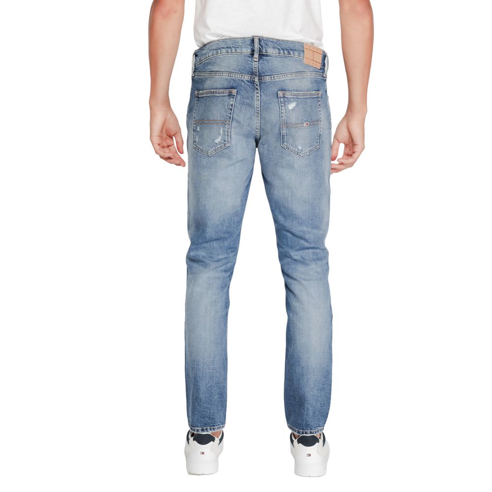 Tommy Hilfiger Jeans Blue Cotton Slim Fit Jean Tommy Hilfiger Jeans