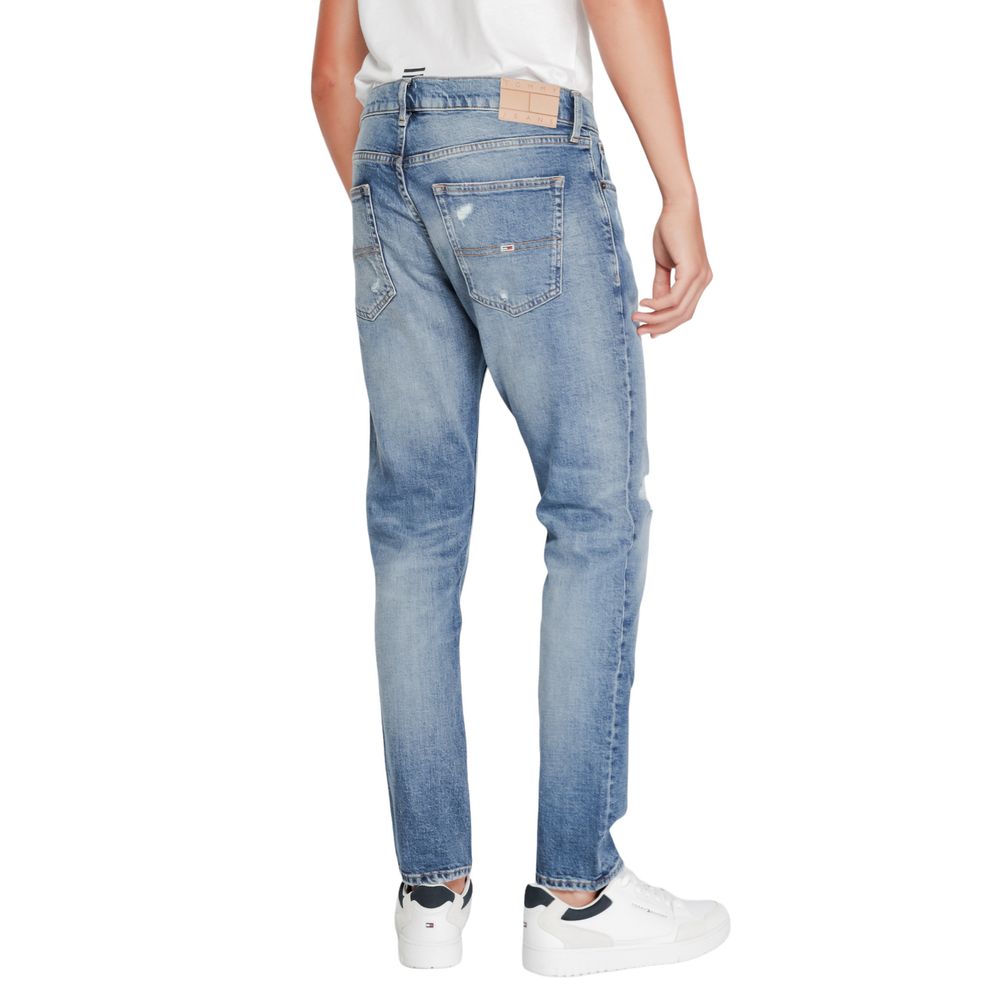 Tommy Hilfiger Jeans Blue Cotton Slim Fit Jean Tommy Hilfiger Jeans