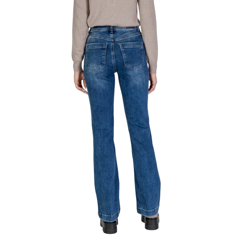 Street One Blue Cotton Mom Jean Street One
