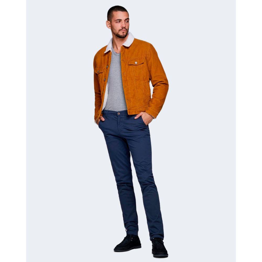Jack Jones Blue Cotton Skinny Pant Jack Jones