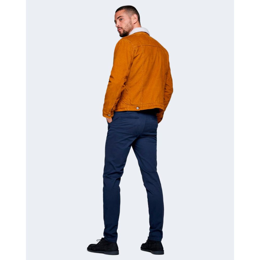 Jack Jones Blue Cotton Skinny Pant Jack Jones