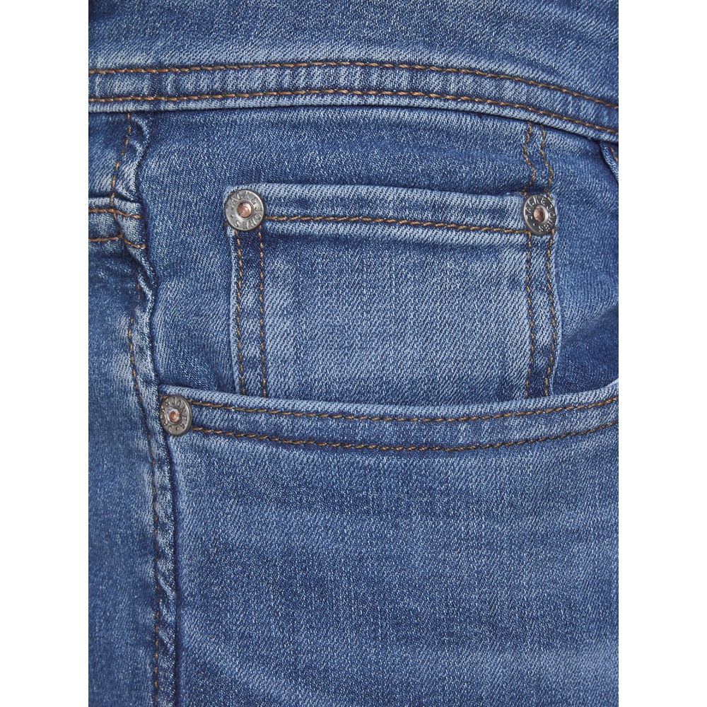 Jack Jones Blue Cotton Jeans & Pant Jack Jones