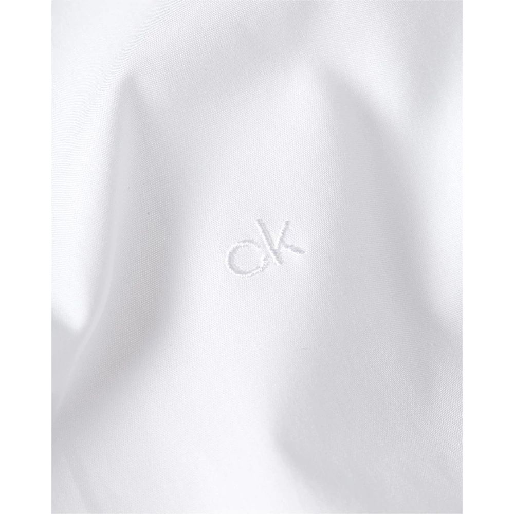 Calvin Klein White Cotton Dress Shirt Calvin Klein