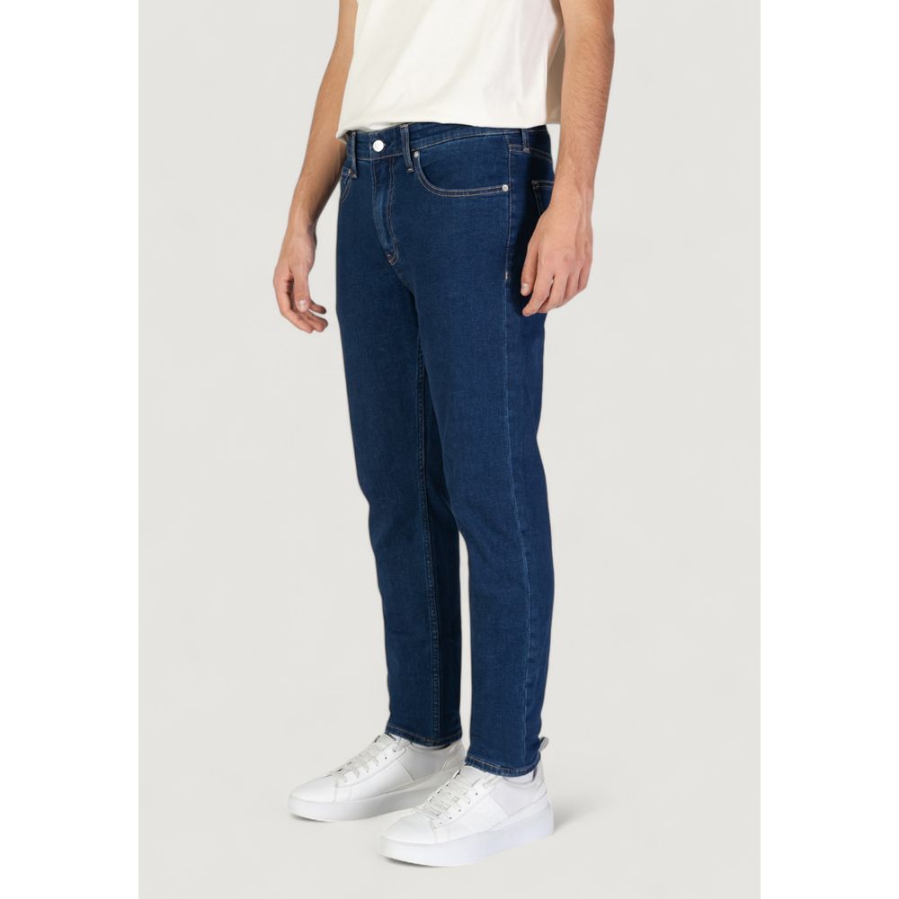 Calvin Klein Jeans Blue Cotton Slim Fit Jean Calvin Klein Jeans