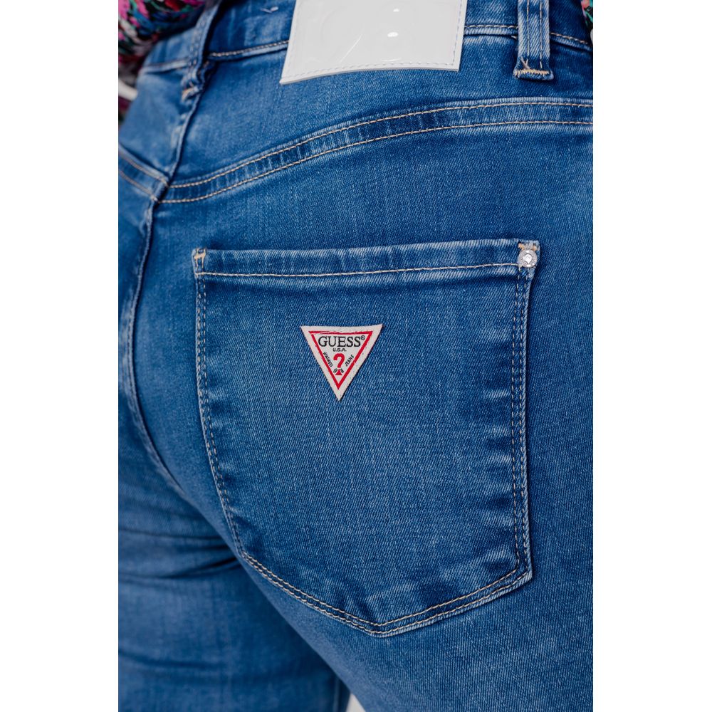 Guess Light Blue Organic Cotton Mom Jean Guess