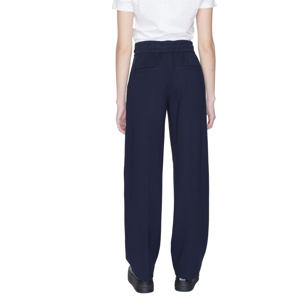 Street One Blue Viscose Pant Street One
