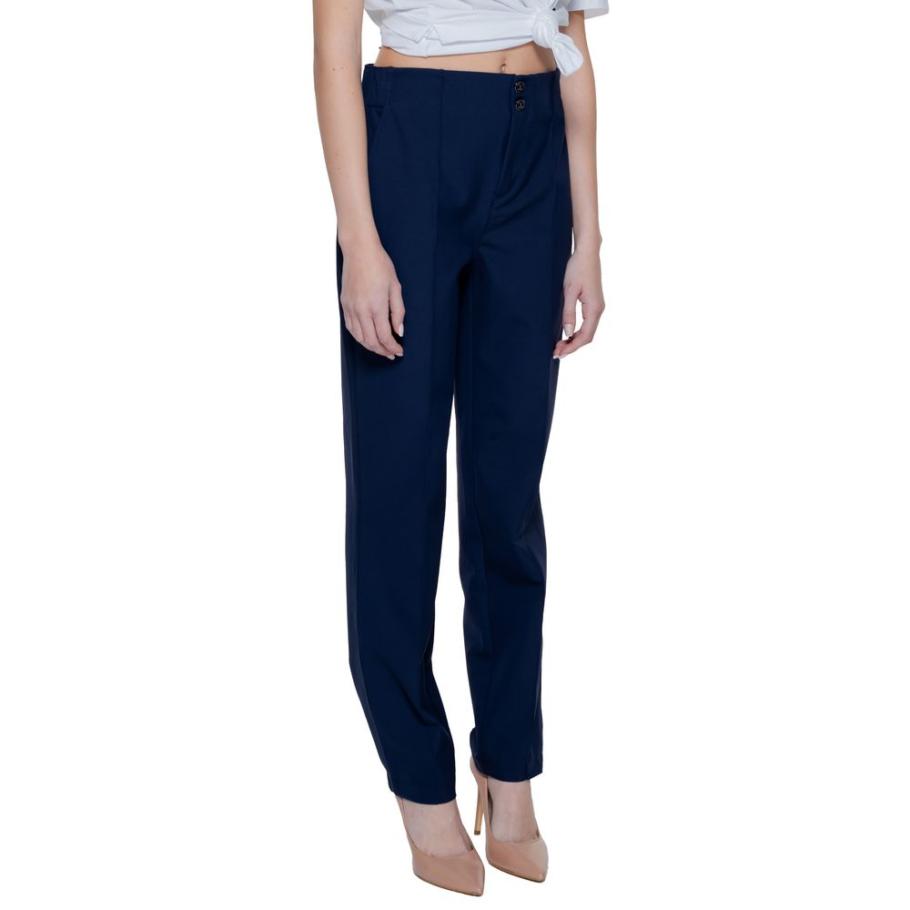 Street One Blue Polyamide Pant Street One