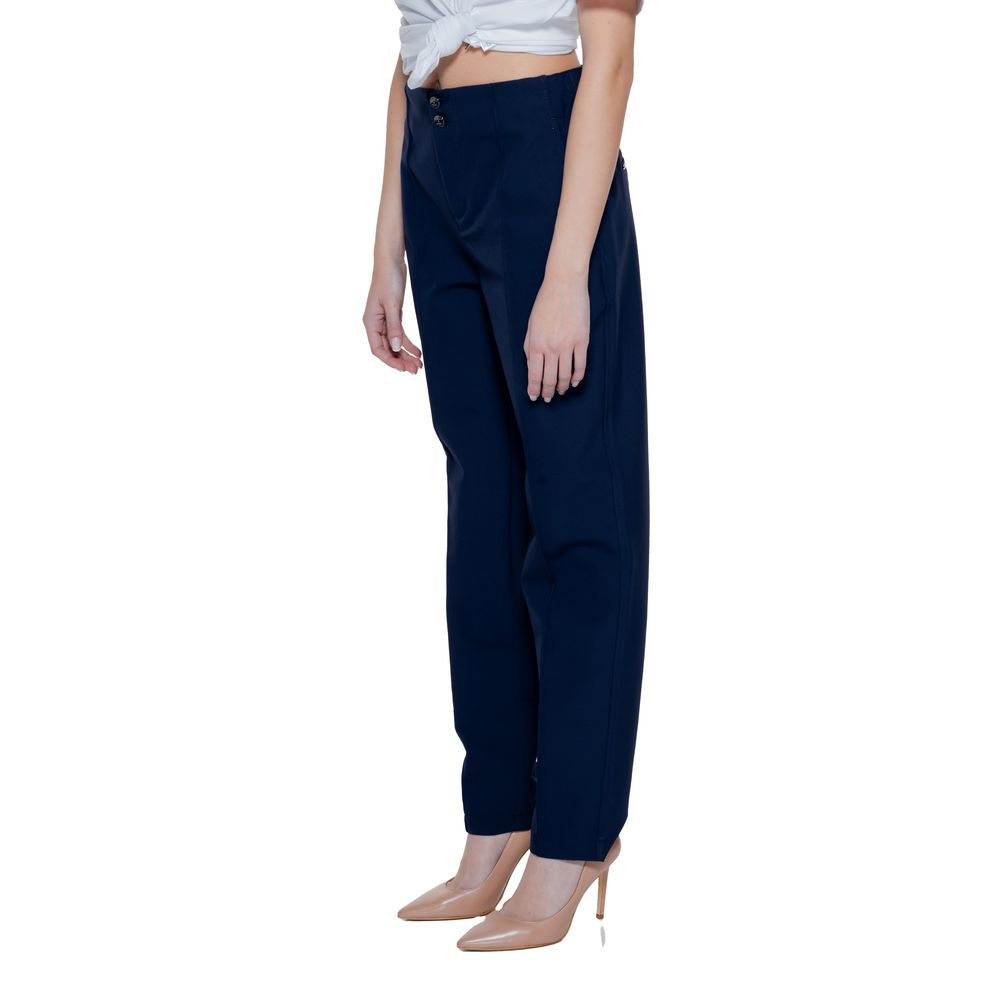 Street One Blue Polyamide Pant Street One