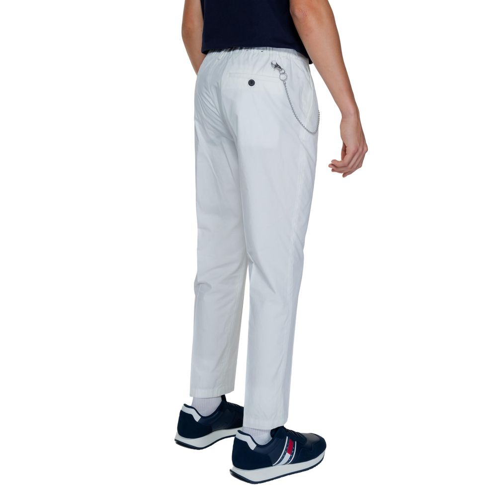 Antony Morato White Cotton Pant Antony Morato