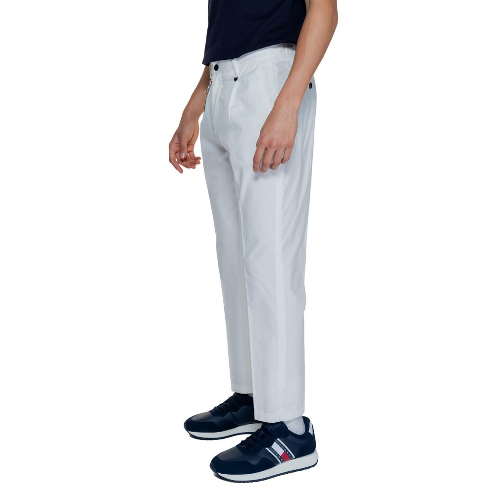 Antony Morato White Cotton Pant Antony Morato