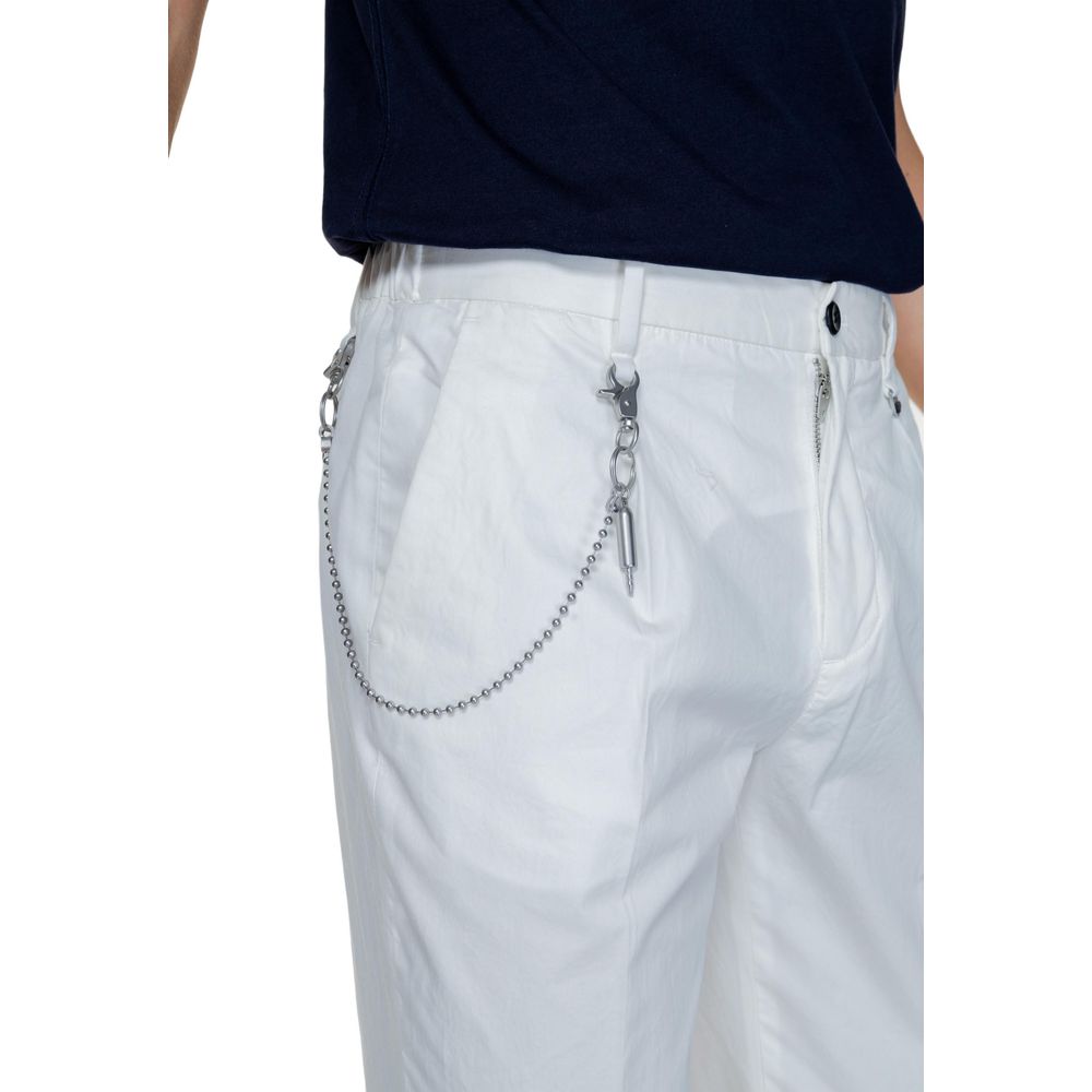 Antony Morato White Cotton Pant Antony Morato