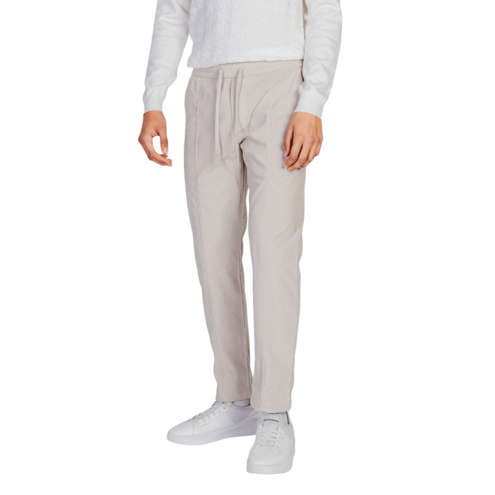 Antony Morato Beige Polyester Pant Antony Morato