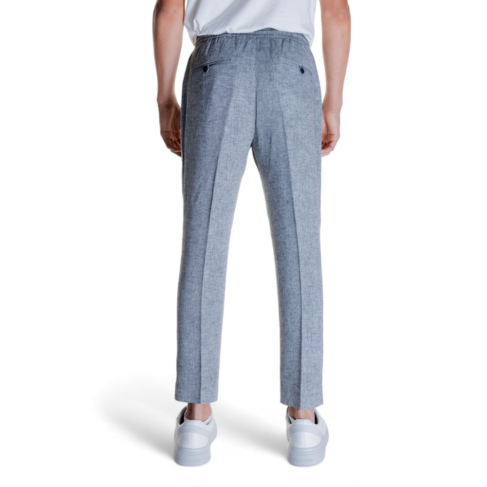Antony Morato Black Linen Pant Antony Morato
