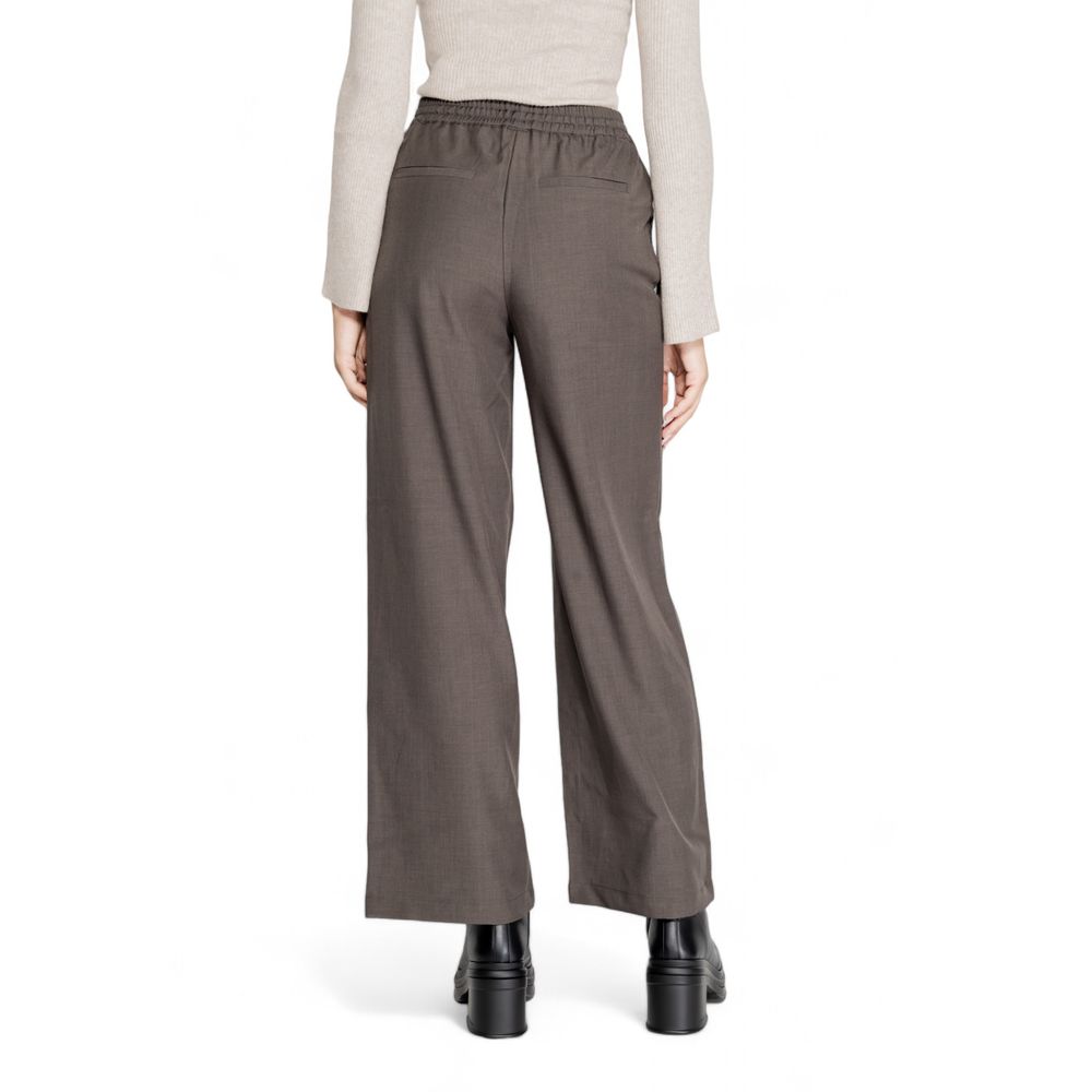 Only Gray Polyester Pant Only