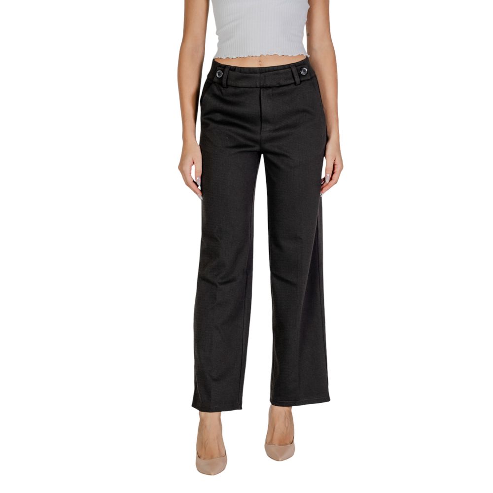 Street One Black Polyester Pant Street One