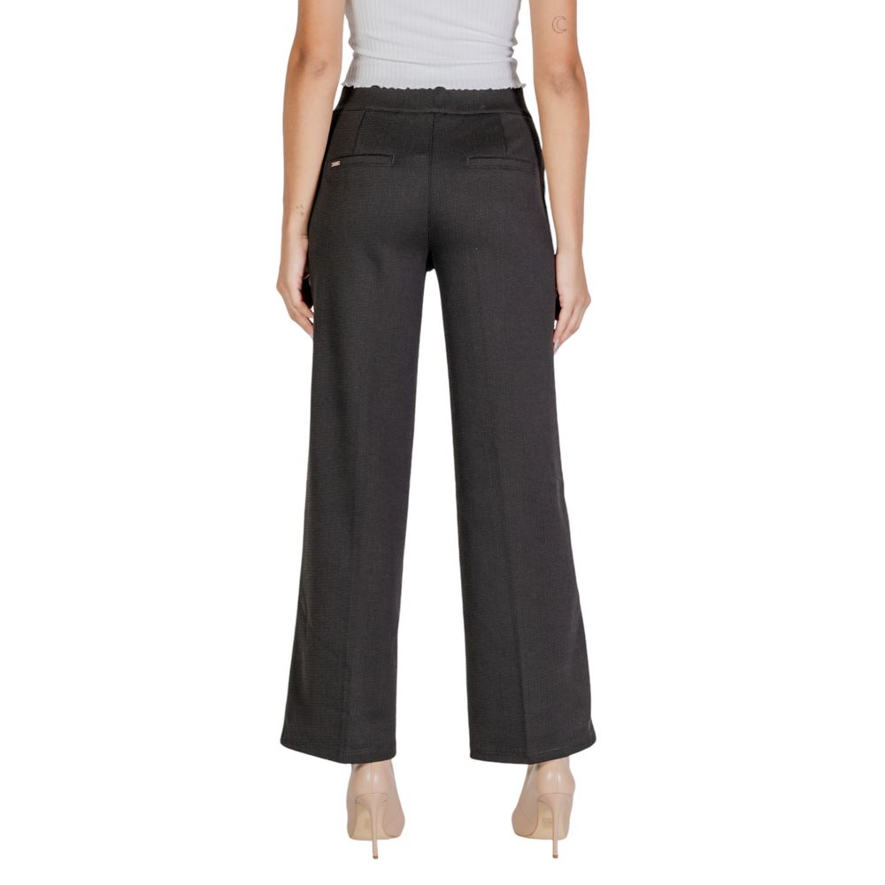 Street One Black Polyester Pant Street One