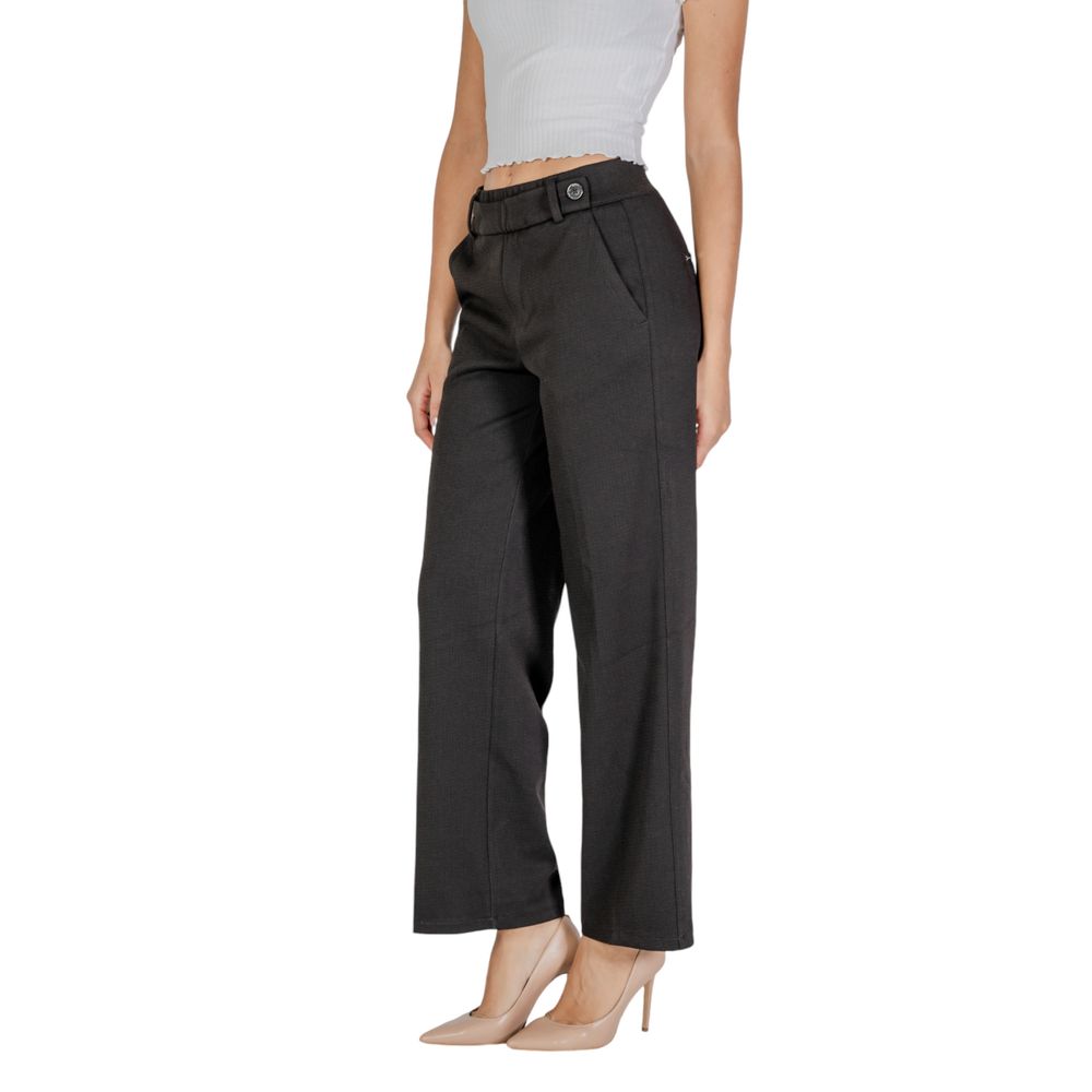 Street One Black Polyester Pant Street One