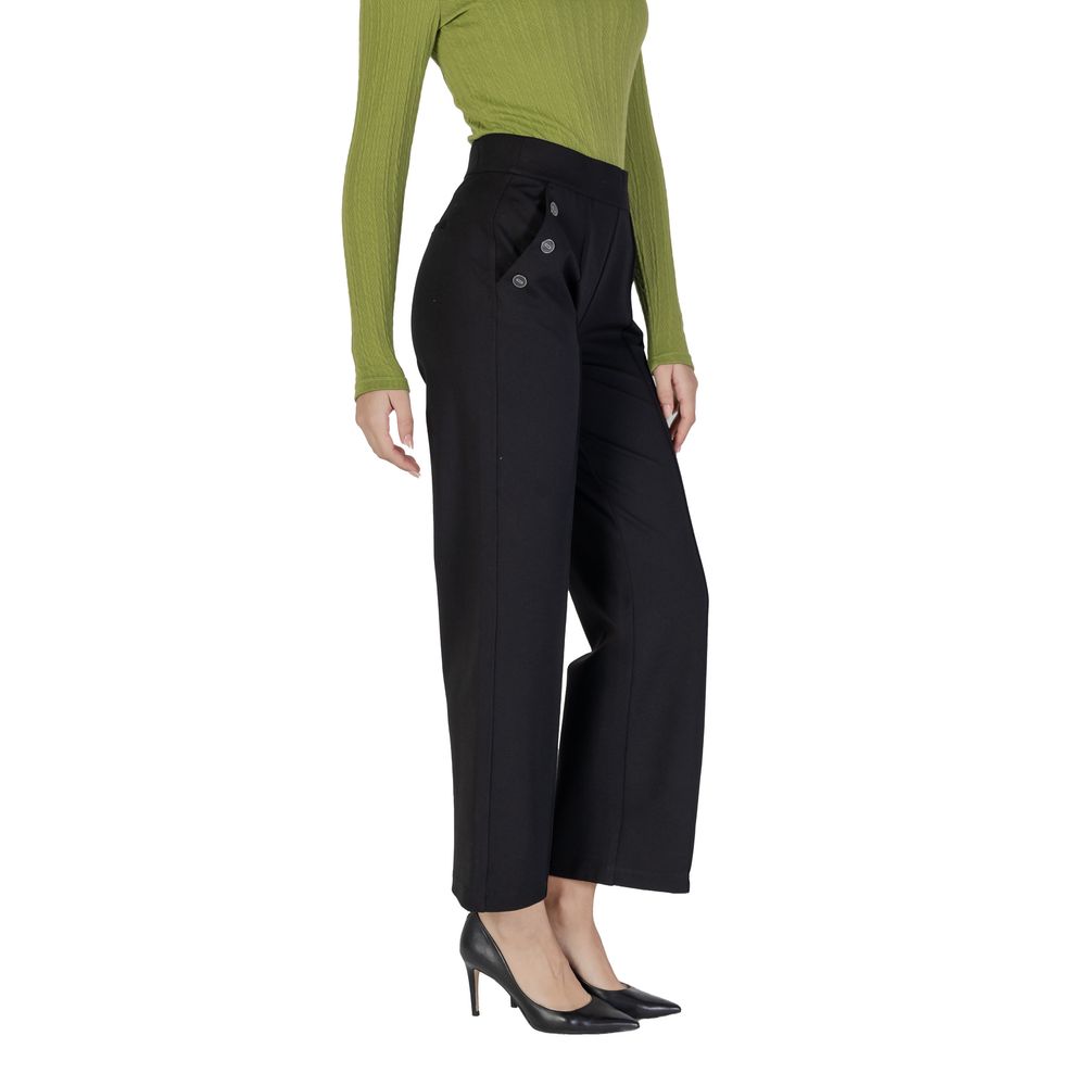Street One Black Viscose Pant Street One
